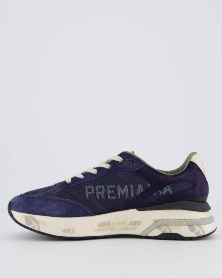 Premiata Heren Moerun Casual Sneakers Blue Heren