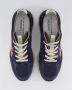 Premiata Navy Blauwe Sneakers met Oranje Details Blue Heren - Thumbnail 15