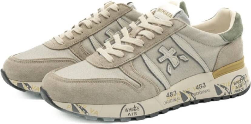 Premiata Heren Schoenen Lander Aw24 Beige Heren