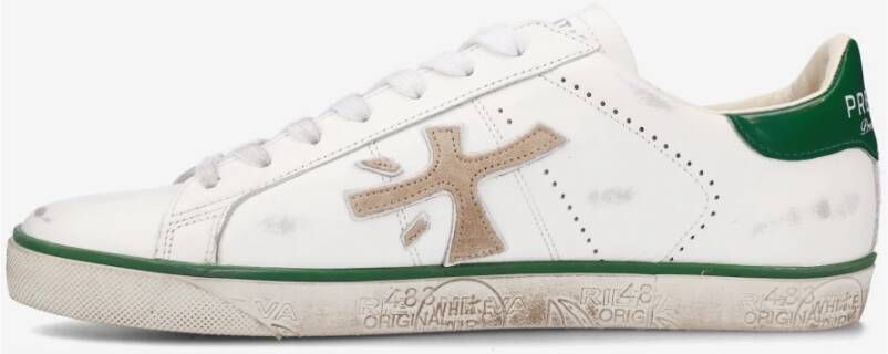 Premiata Iconische Street Style Sneakers Steven 6645 White Dames