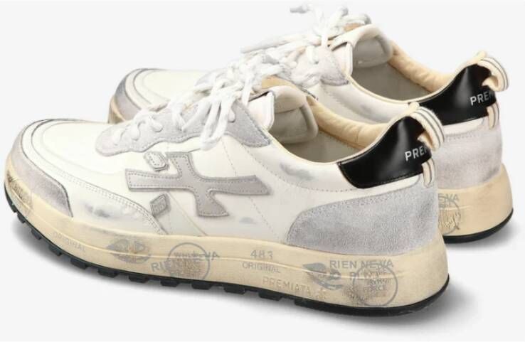 Premiata Innovatieve Witte Hardloopschoenen Multicolor Heren