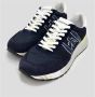 Premiata Intense Blauwe Lander Sneaker Blue Heren - Thumbnail 4