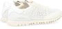 Premiata Ivoor Seand Sneaker in Suède en Mesh White Dames - Thumbnail 3