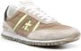 Premiata Kameel Bi Materiaal Sneakers Brown Heren - Thumbnail 4