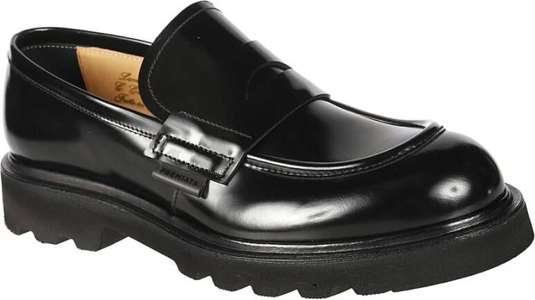 Premiata Klassieke Derby Schoenen voor Heren Black Heren