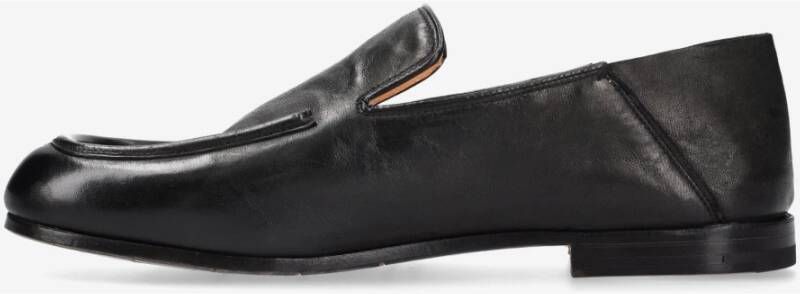 Premiata Klassieke leren loafers Black Heren