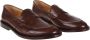 Premiata Klassieke Leren Loafers Brown Heren - Thumbnail 5