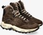 Premiata Bruine Suède Veterschoenen Brown Heren - Thumbnail 8