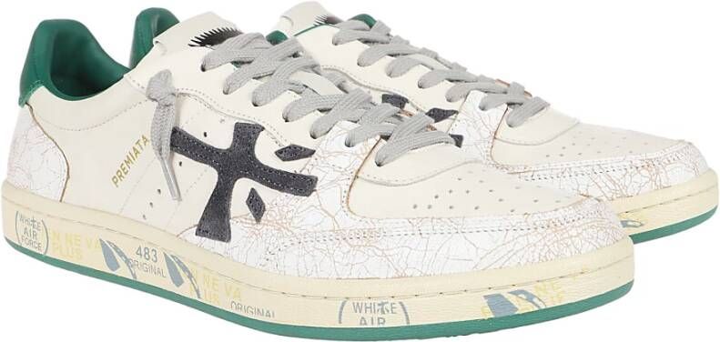 Premiata Klei Sneakers White Heren