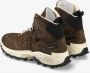 Premiata Kruis Stijl Sneakers Brown Heren - Thumbnail 5