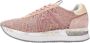 Premiata Kwaliteitslederen sneaker met koordtextuur Pink Dames - Thumbnail 9