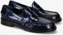 Premiata Lakleren Loafers Siria Model Blue Heren - Thumbnail 2