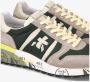 Premiata MultiColour Suède Nylon Lander Sneakers Multicolor Heren - Thumbnail 14