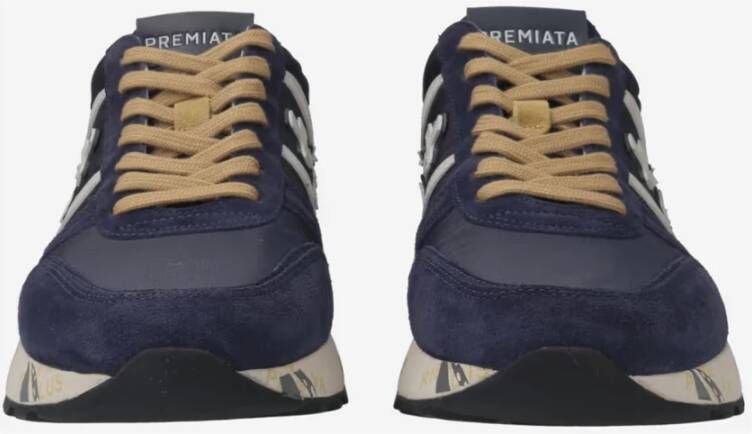 Premiata Lander Sneakers Blue Heren