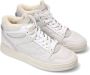 Premiata Leren enkellaars sneakers met vervaagd effect White Dames - Thumbnail 5