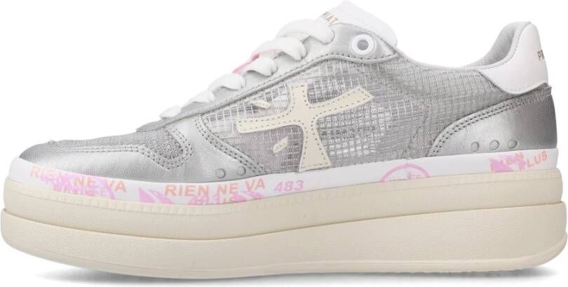 Premiata Leren Platform Sneakers Micol VAR Multicolor Dames