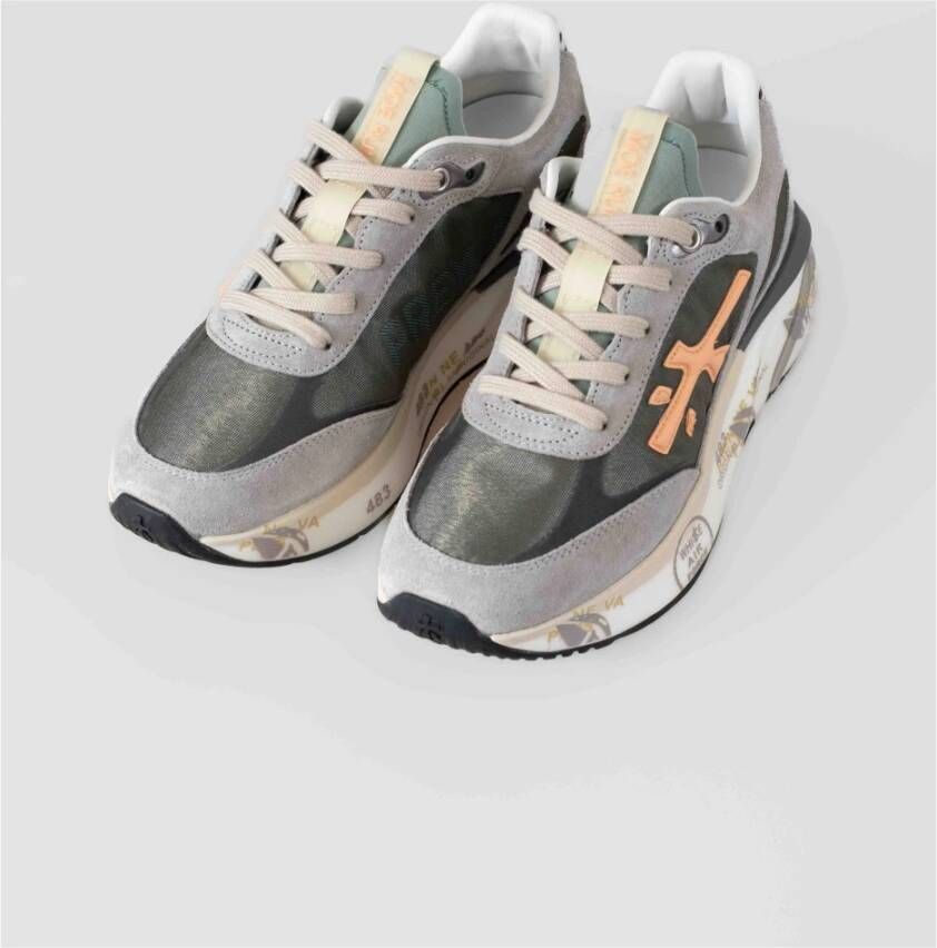 Premiata Lichtgewicht schokabsorberende sneakers Gray Dames