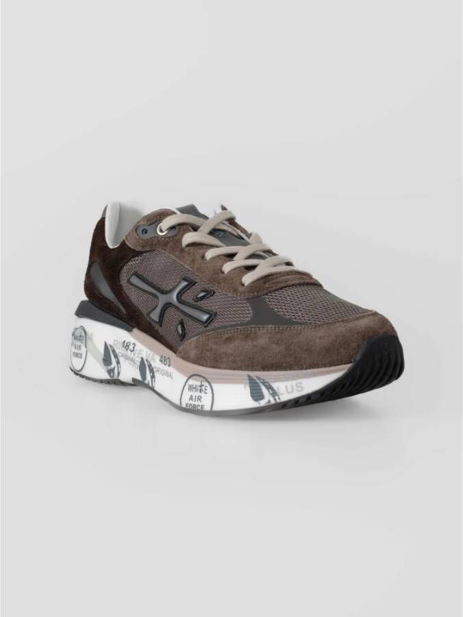 Premiata Lichtgewicht Stabiliteit Sneakers Brown Heren