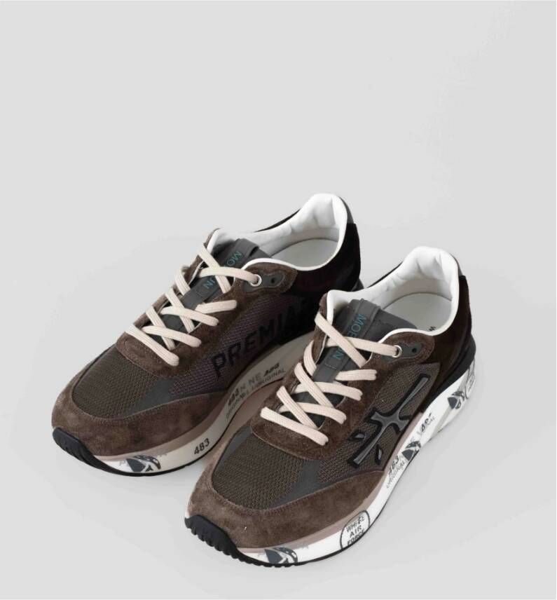 Premiata Lichtgewicht Stabiliteit Sneakers Brown Heren