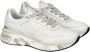 Premiata Lichtgewicht Witte Sportschoenen White Dames - Thumbnail 3