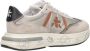 Premiata Lichtgrijze Sneakers Gray Dames - Thumbnail 3