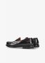 Premiata Premium Leren Loafer Mocassino Schoenen Black Heren - Thumbnail 3