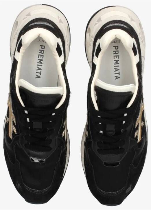 Premiata Luchtgeveerde sportieve sneaker Black Dames