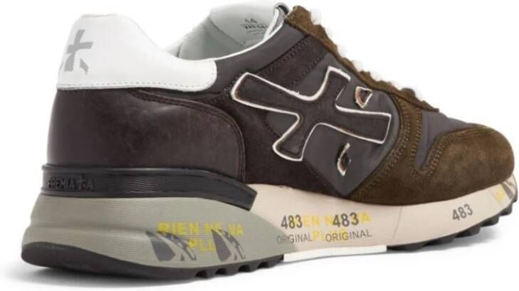 Premiata Mick 6417 Sneakers Stijlvol en Comfortabel Bruin Heren