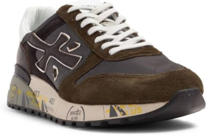 Premiata Mick 6417 Sneakers Stijlvol en Comfortabel Bruin Heren