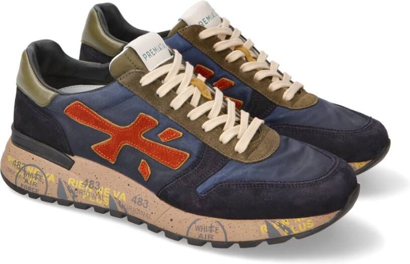 Premiata Mick 6419 Sneakers Blue Heren