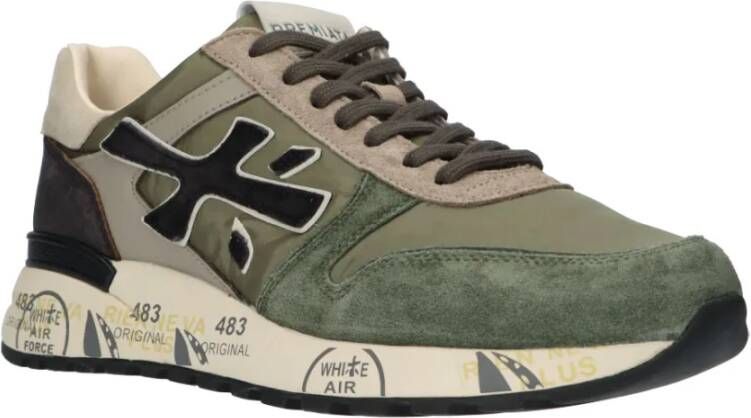 Premiata Mick Sneakers Green Heren