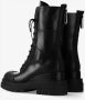 Premiata Moderne kalfsleren booties met siliconen details Black Dames - Thumbnail 4