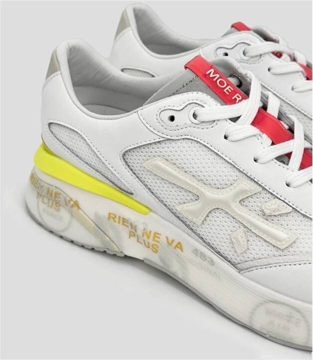 Premiata MoeRun Sneaker in het wit White Heren