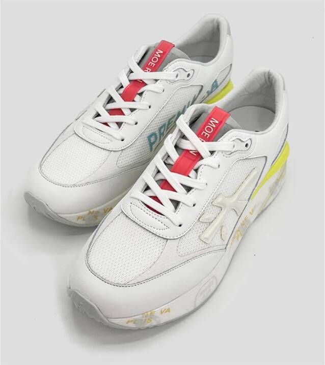 Premiata MoeRun Sneaker in het wit White Heren