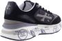 Premiata Lichtgewicht schokabsorberende sportschoenen Black Dames - Thumbnail 12