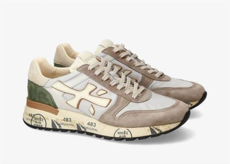 Premiata Natuurgeïnspireerde stijlvolle sneakers Multicolor Heren