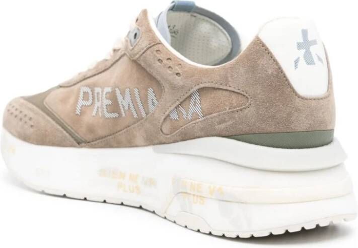 Premiata Nylon en Suède Sneakers Multicolor Heren