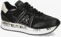 Premiata Platte schoenen voor vrouwen Black Dames - Thumbnail 2