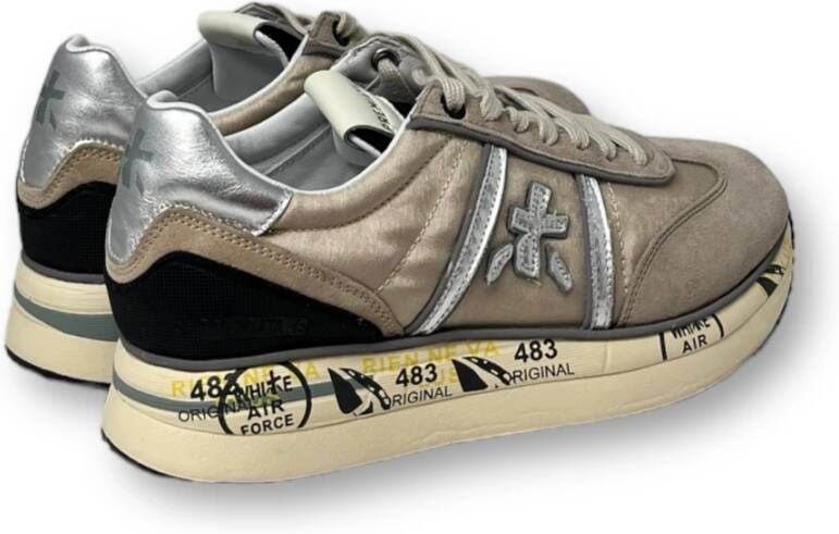 Premiata Premium Sneakers Beige Dames