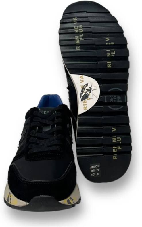 Premiata Premium Sneakers Zwart Heren