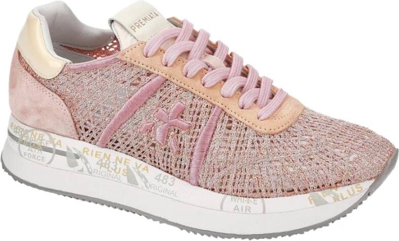 Premiata Roze Sneakers voor Vrouwen Pink Dames