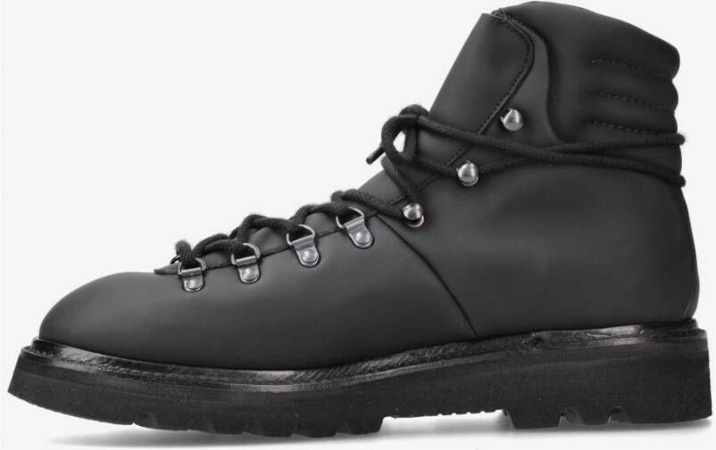 Premiata Rubberen stof 32122A enkellaarzen Black Heren