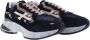 Premiata Innovatieve Sharky Sneakers met landelijke inspiratie Blue Heren - Thumbnail 4