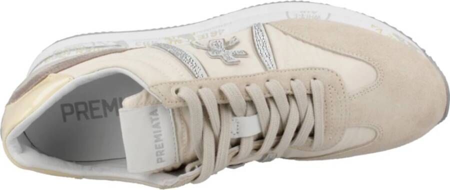 Premiata Hoge Sneakers Conny in Blush Beige Heren - Foto 6