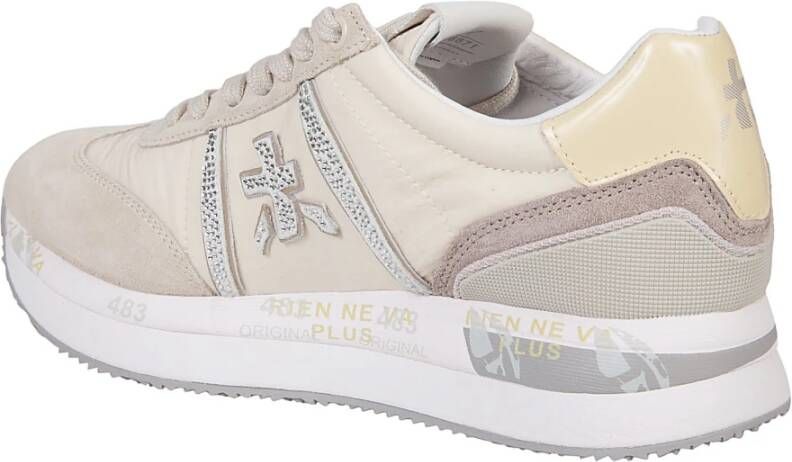 Premiata Hoge Sneakers Conny in Blush Beige Heren - Foto 7