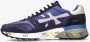 Premiata Blauwe Mick_5692 Sneakers van suède voor heren Blue Heren - Thumbnail 3