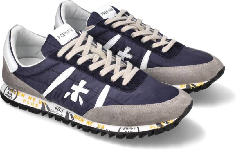 Premiata Sneakers Blauw Heren