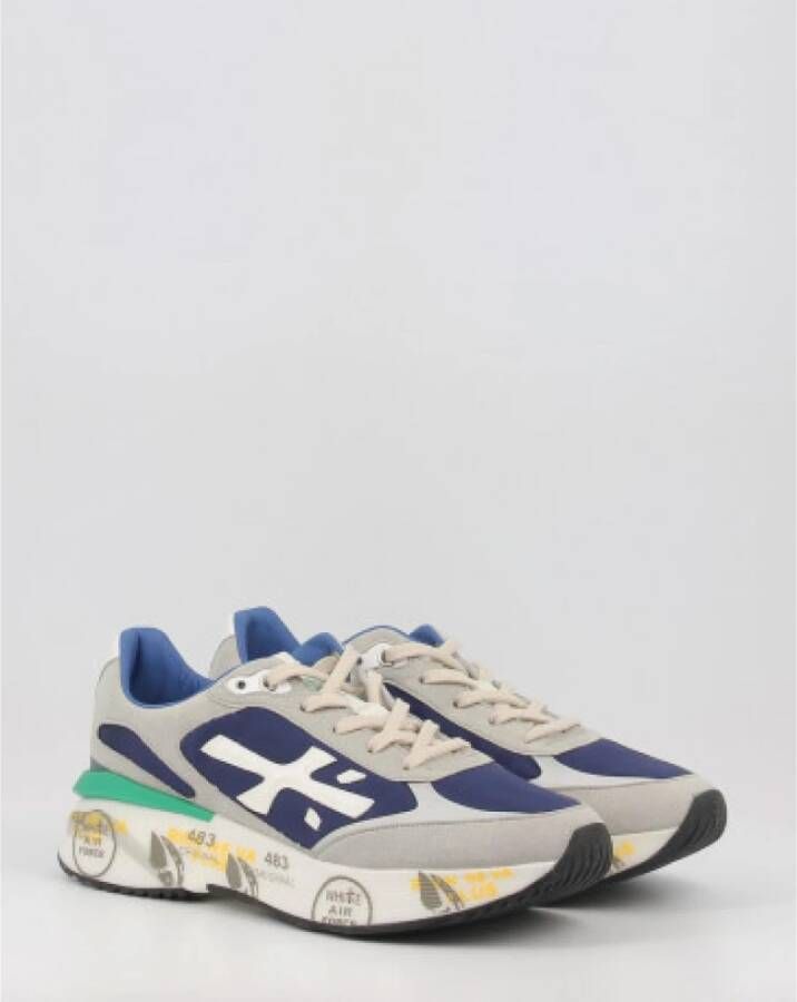 Premiata Sneakers Blauw Heren