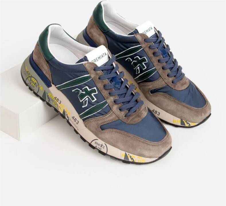 Premiata Sneakers Blauw Heren