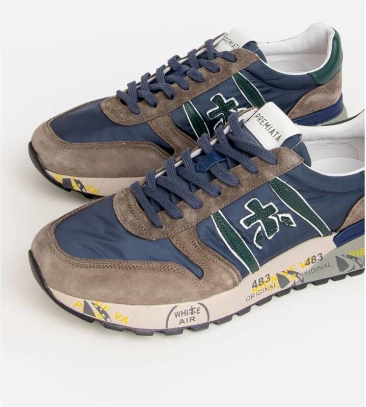 Premiata Sneakers Blauw Heren